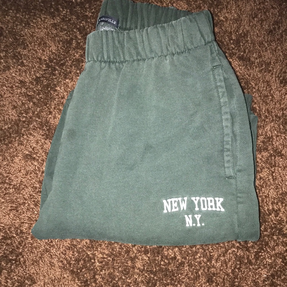 Dark green NY brandy sweats